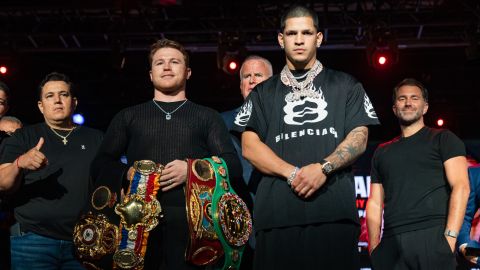Canelo Álvarez y Edgar Berlanga