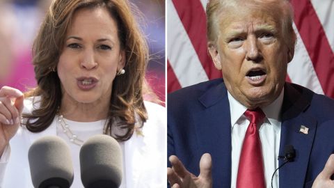 Kamala Harris y Donald Trump