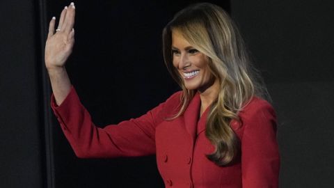 Melania Trump, exprimera dama estadounidense