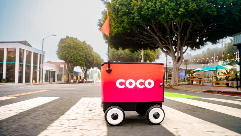 Robot Uber Eats Coco Delivery